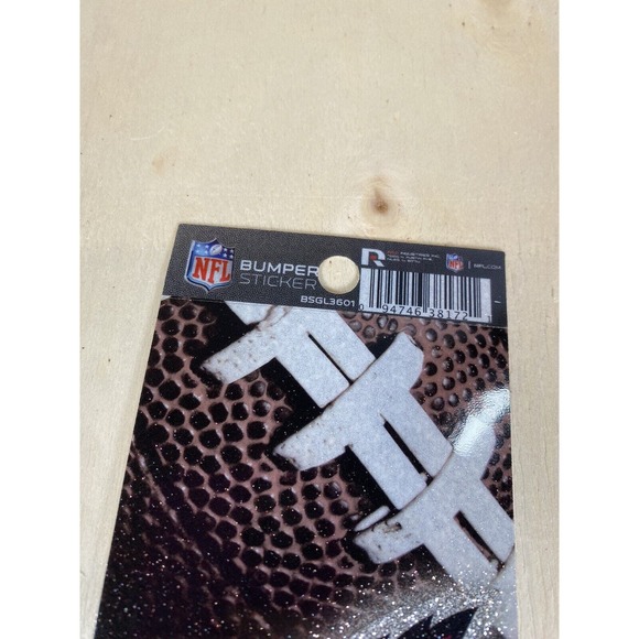 Arizona Cardinals Bumper Sticker Football NFL Brand‎ Glitter Design Licensed - Picture 4 of 5